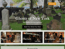 Tablet Screenshot of ghostsofny.com